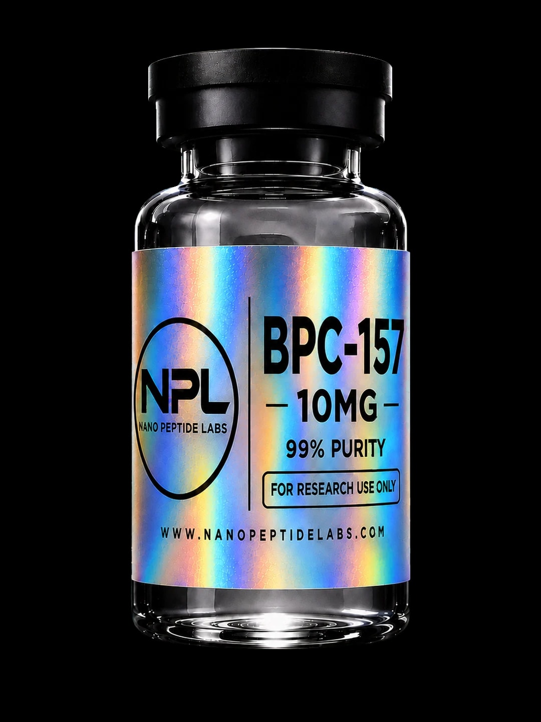 Lyophilised BPC-157 10 mg vial