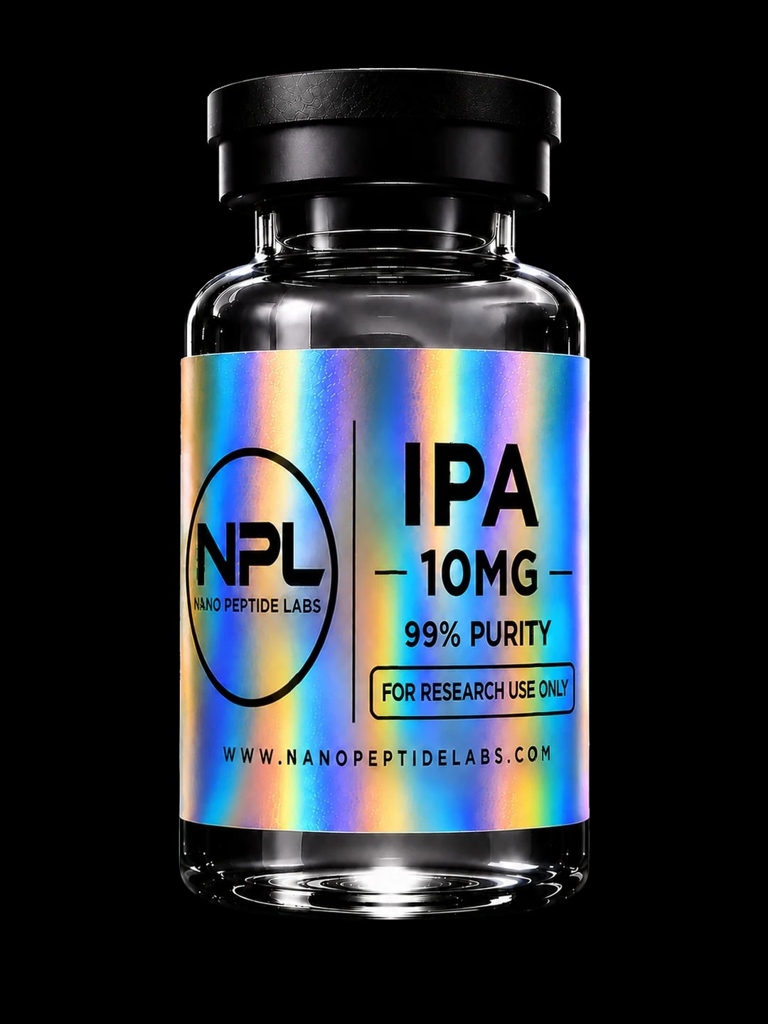 Lyophilised Ipamorelin 10 mg vial