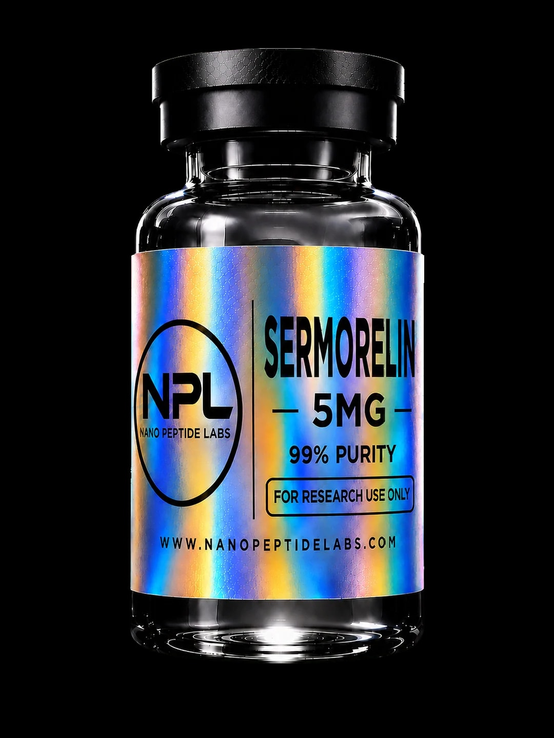 Lyophilised Sermorelin 5 mg vial
